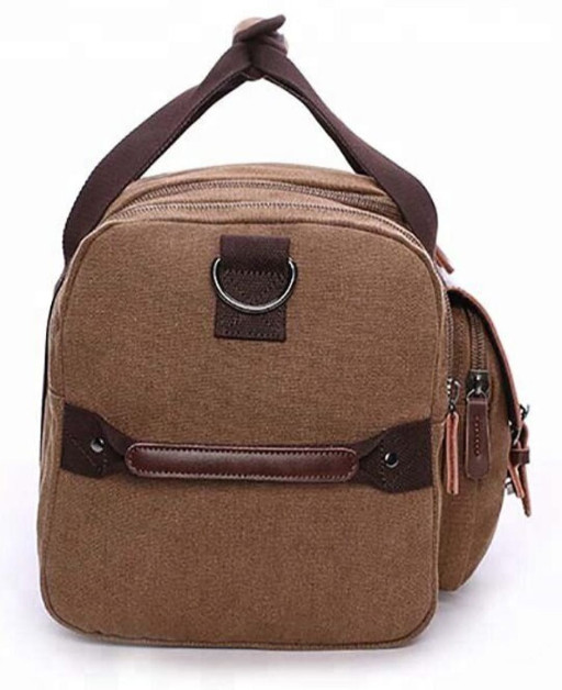 Дорожня сумка текстильна з кишенею Vintage 20193