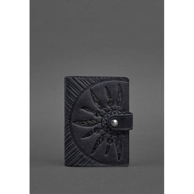 Women's Leather Passport Cover 3.0 Indie Blue
