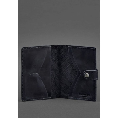 Women's Leather Passport Cover 3.0 Indie Blue