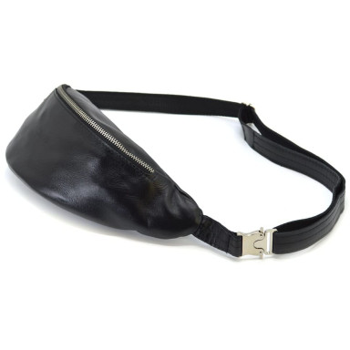 Waist bag made of genuine smooth leather GA-3005-4lx TARWA