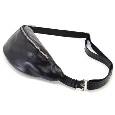 Waist bag made of genuine smooth leather GA-3005-4lx TARWA