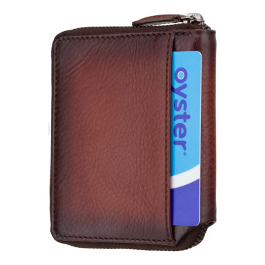 Men's wallet Visconti AT65 Mondello with RFID (Burnish Tan)