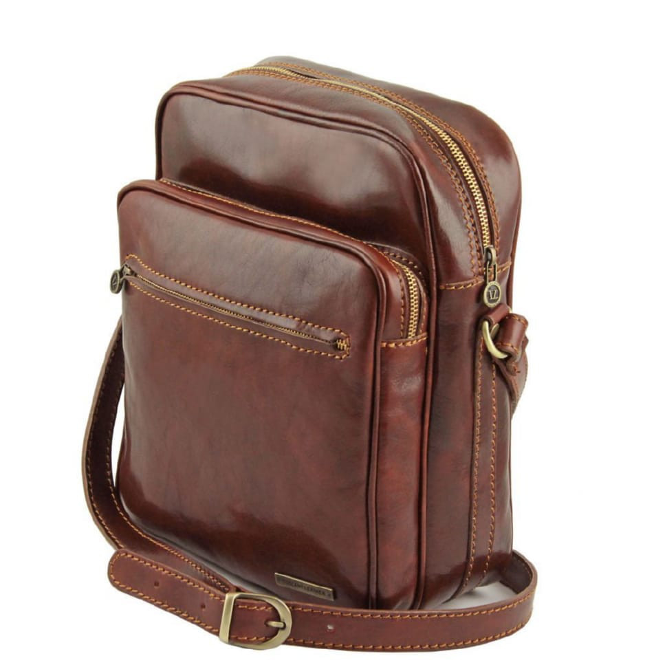 Чоловічий шкіряний месенджер Tuscany Leather Oscar TL140680