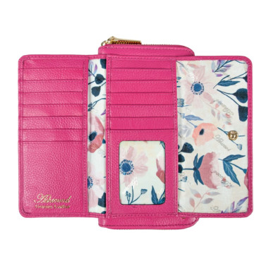 Кошелек женский Ashwood J54 RASPBERRY-SORBET (Ягодный)