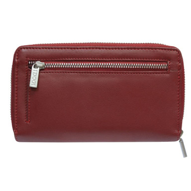 Leather wallet Cortina 5084 rosso red