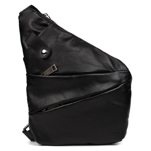 Чоловіча сумка-слінг через плече для шульги чорна TARWA GA-6405-3md