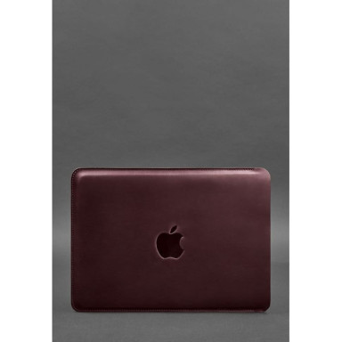 13 '' Leather Sleeve for MacBook Pro Burgundy