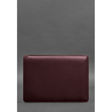 13 '' Leather Sleeve for MacBook Pro Burgundy