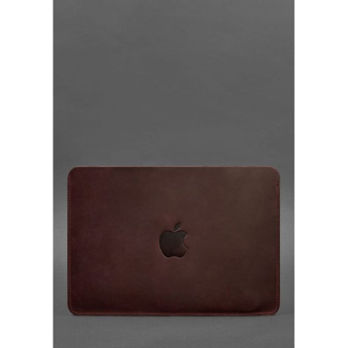 13 '' Leather Sleeve for MacBook Pro Burgundy