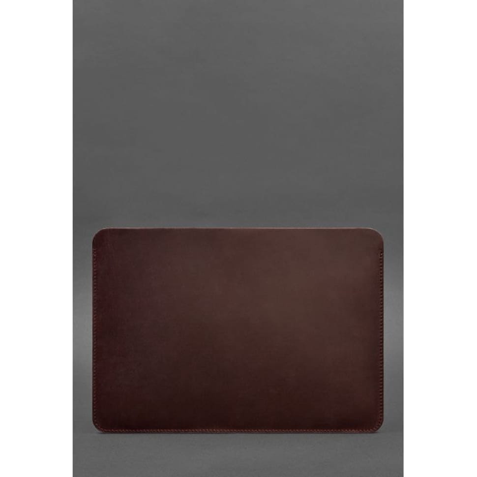 Шкіряний чохол для MacBook Pro 13 '' Бордовий