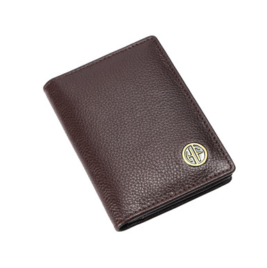 Hammonds Flycatcher CC606 Redwood Brown Leather Cardholder