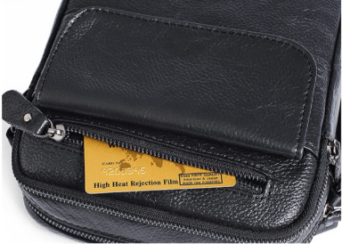 Men's bag Vintage black 14609