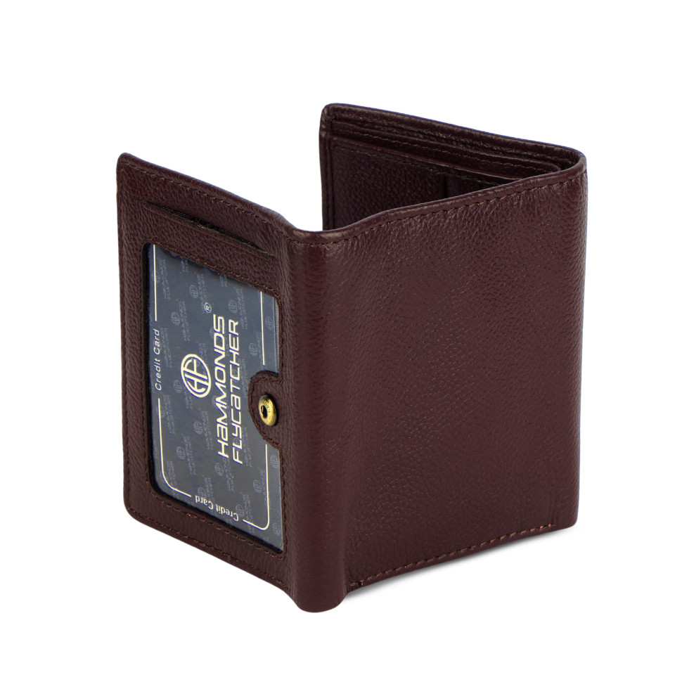 Чоловічий шкіряний гаманець Hammonds Flycatcher HF597 Redwood Brown (Коричневий)