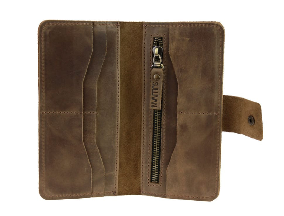 Гаманець жіночий шкіряний великий SULLIVAN 80264(10) оливковий