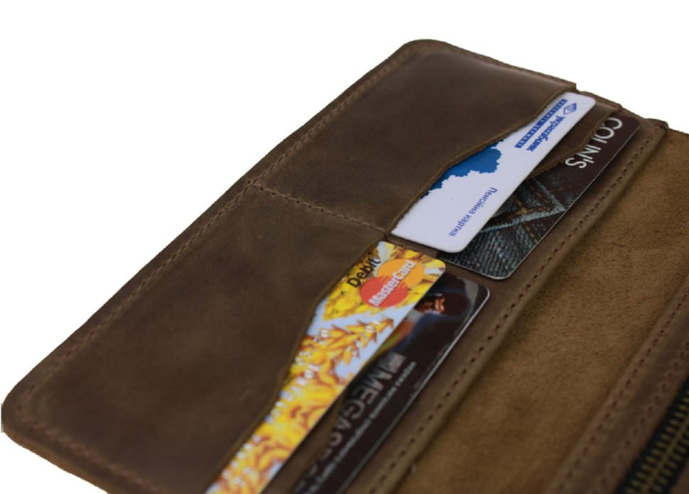 Гаманець жіночий шкіряний великий SULLIVAN 80264(10) оливковий