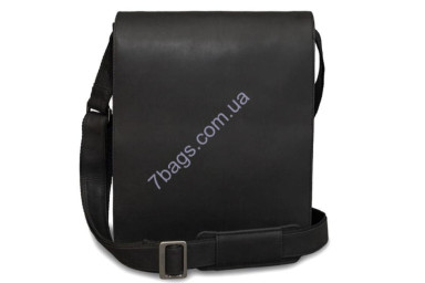 Classic men's messenger made of genuine leather from Visconti in rich colors, 18410