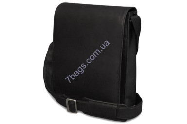 Classic men's messenger made of genuine leather from Visconti in rich colors, 18410