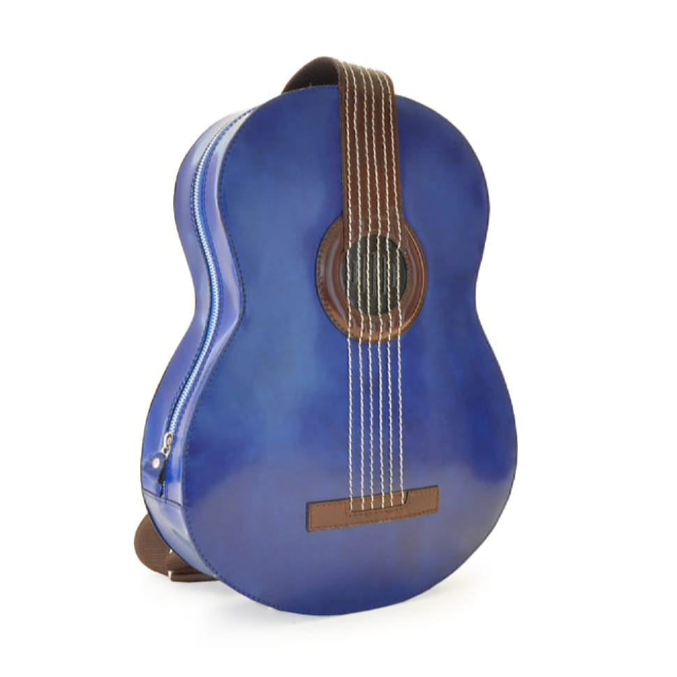 Pratesi RCH434 - Da Filicaja Guitar Backpack в шкіряній радіаторі Radica Chianti