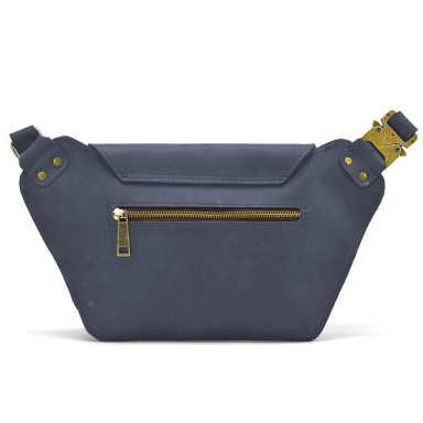 Leather banana waist blue RK-8128-3md TARWA