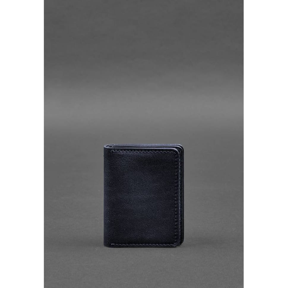 Шкіряна обкладинка для посвідчення водія, ID і пластикових карток 2.0 синій