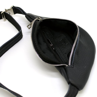 Belt bag made of leather flotar small size TARWA FA-3004-4lx