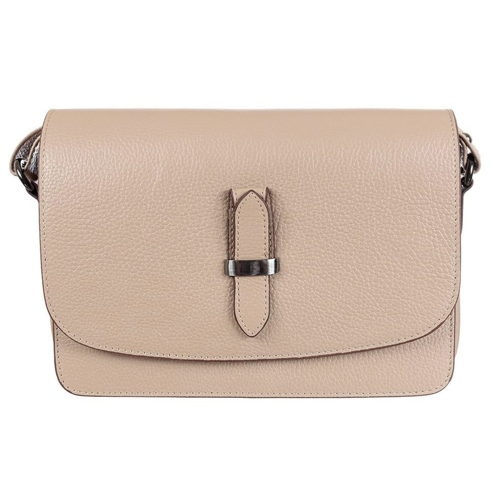 Сумка жіноча шкіряна Desisan 4036-283 бежевий флотар