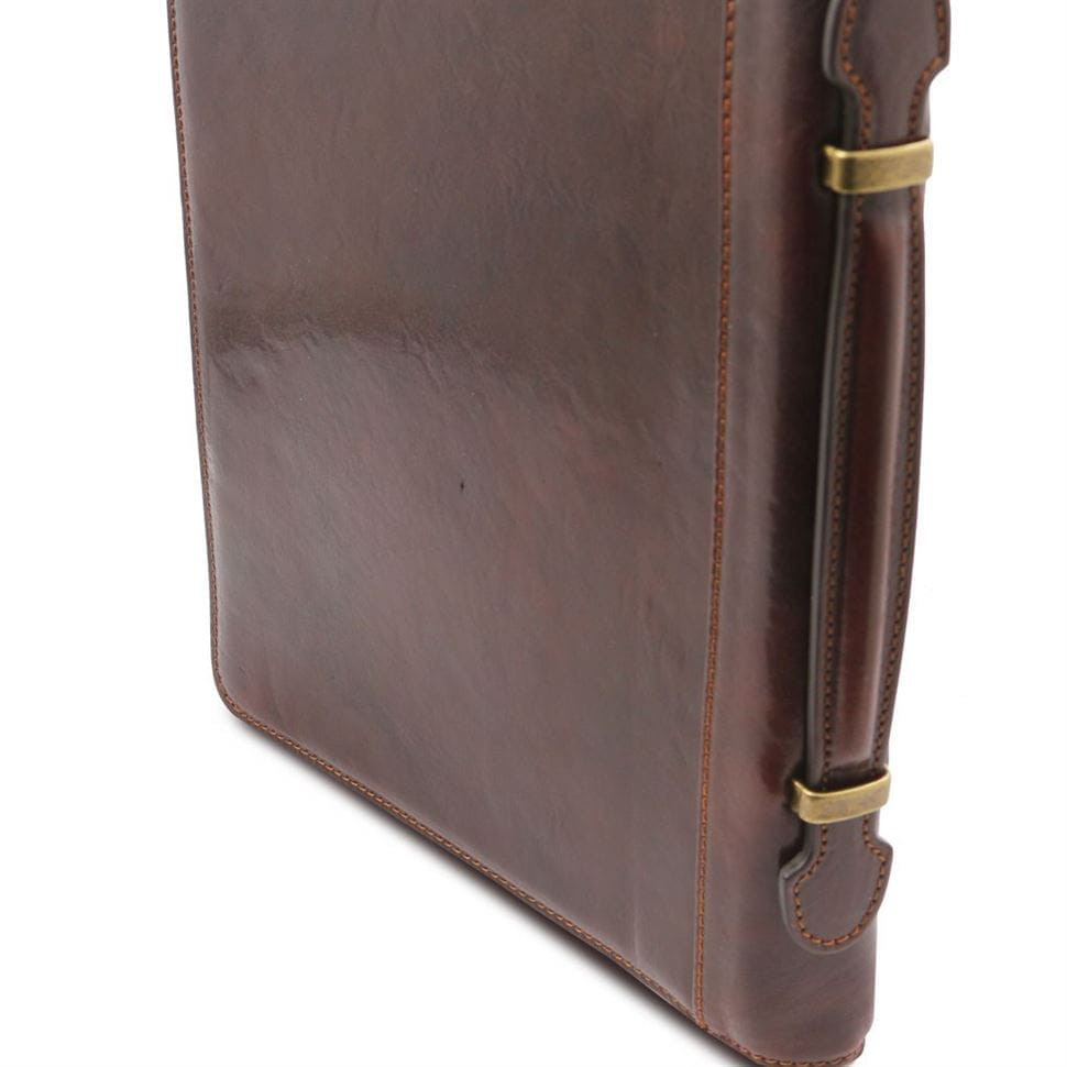 Claudio Ексклюзивна шкіряна обкладинка для документів з ручкою  Tuscany TL141208