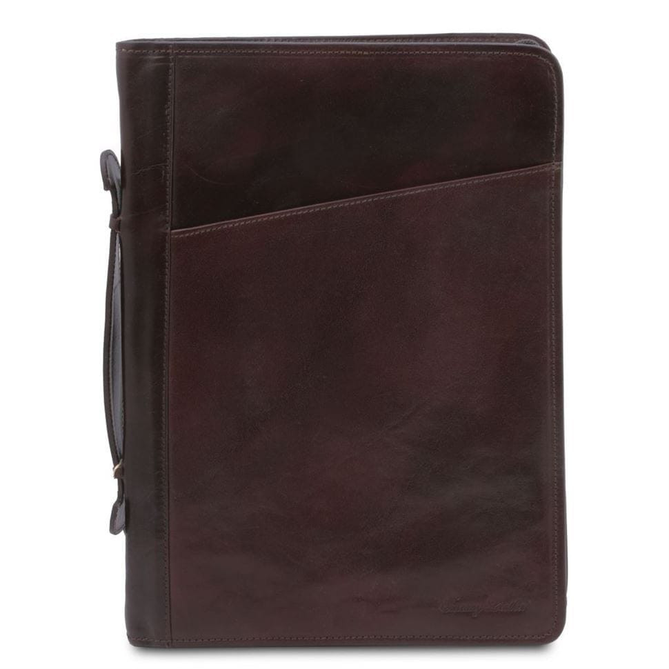 Claudio Ексклюзивна шкіряна обкладинка для документів з ручкою  Tuscany TL141208