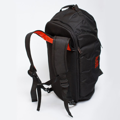 Infinity Duffle Bag Backpack Black/Red by MAD | born to win™