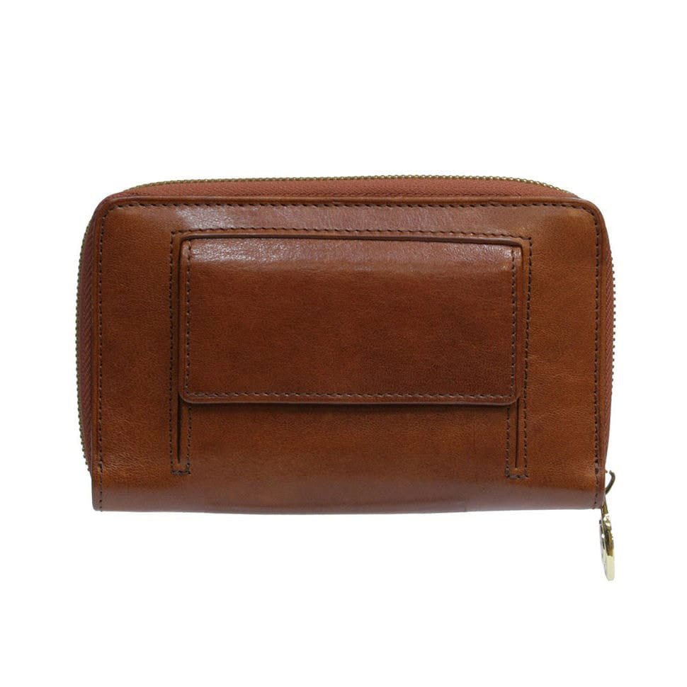 Шкіряне портмоне Topkapi 3441 ambra коричневий