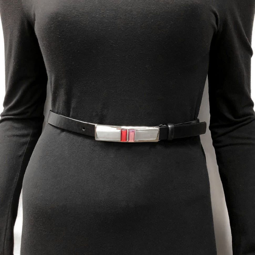 Шкіряний ремень 784 nero чорний TONY PEROTTI