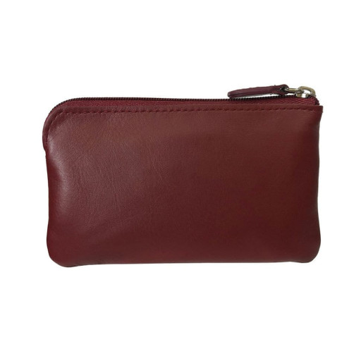 Ключниця шкіряна New Rainbow 359 rosso червоний