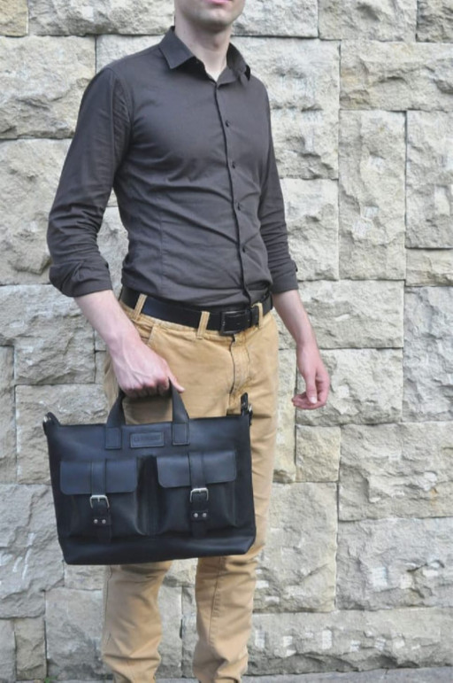 Чоловіча сумка - портфель B660 від бренду Avitoo