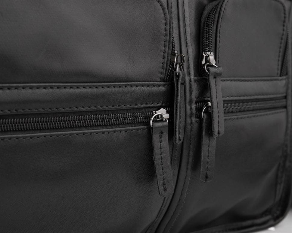 Велика ділова чоловіча шкіряна сумка Jasper&Maine 7093A