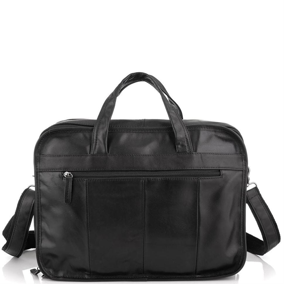 Велика ділова чоловіча шкіряна сумка Jasper&Maine 7093A