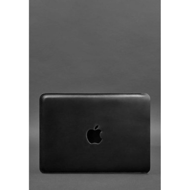 Leather Sleeve for MacBook Pro 13 '' Black