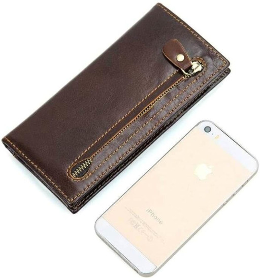 Гаманець Vintage 14536 з натуральної шкіри Коричневий