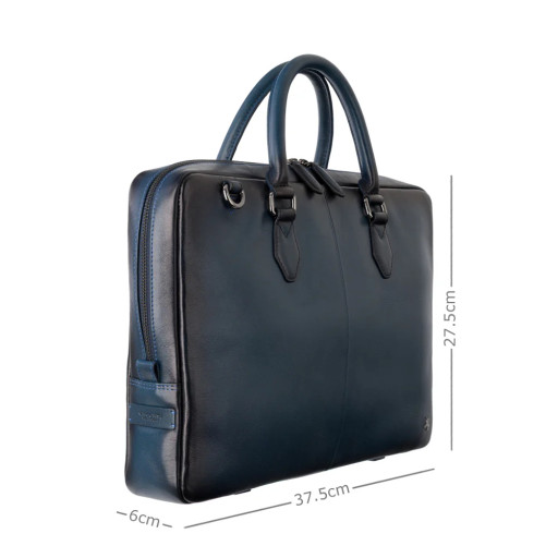 Чоловіча сумка для ноутбука 13 Visconti AT50 Carl (Burnish Blue)