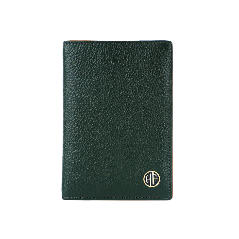 Шкіряна обкладинка для паспорта Hammonds Flycatcher PH602 Green (Зелений)