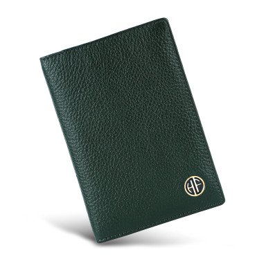 Шкіряна обкладинка для паспорта Hammonds Flycatcher PH602 Green (Зелений)
