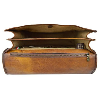 Pratesi BMA459 - Briefcase Pratomagno in cow leather Pratomagno B459 Brown in cow leather