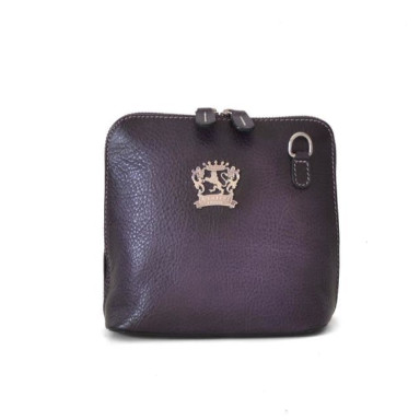 Pratesi BVI467 - Cross Body Bag Volterra Bruce in cow leather Bruce Violet
