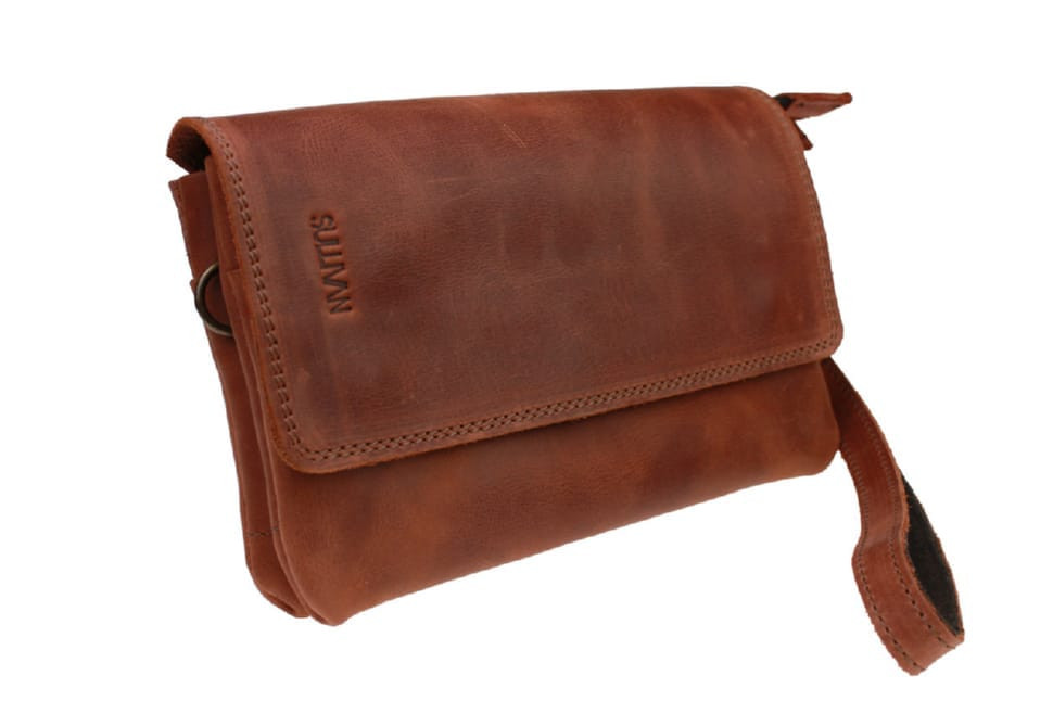 Сумка жіноча маленька барсетка клатч SULLIVAN 2622(32) світло-коричнева