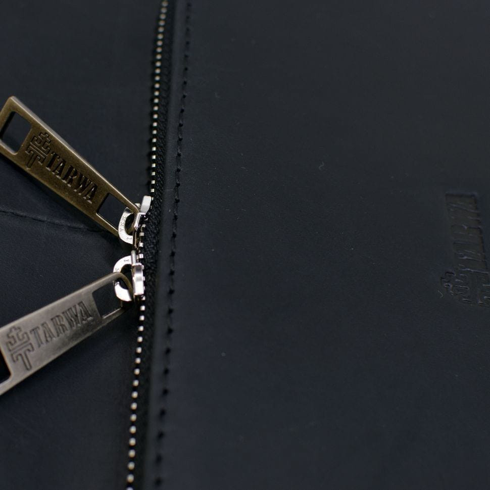 Статусний шкіряний рюкзак для ноутбука 14