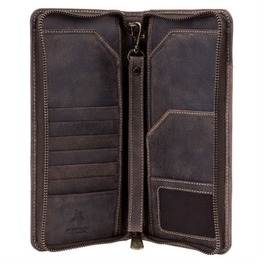 Travel wallet Visconti 728 Wing (Oil Brown)