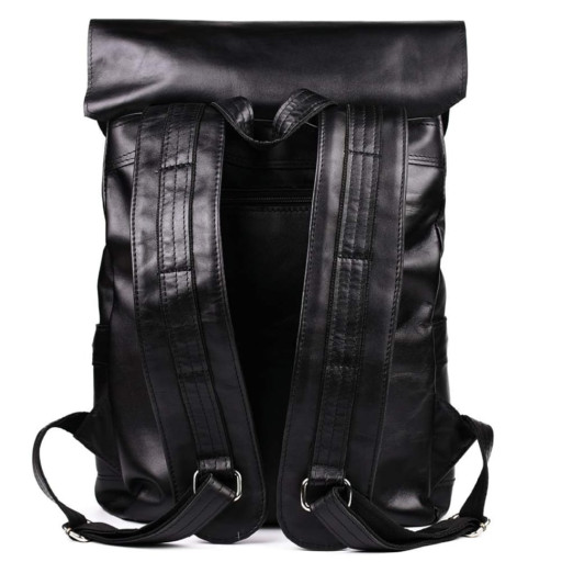 Шкіряний рюкзак чорний TARWA GA-9001-4lx