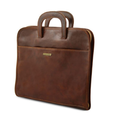 Document Leather briefcase Tuscany Leather Sorrento TL141022