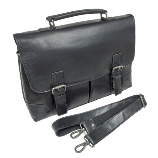 Портфель Ashwood ELLIOT BLACK (Чорний)