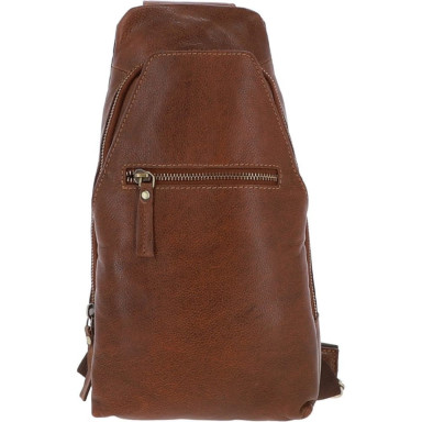 Сумка нагрудна Ashwood M53 Cognac (Коньячний)
