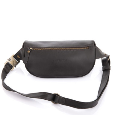 Newery brown rough leather belt bag N40298GC